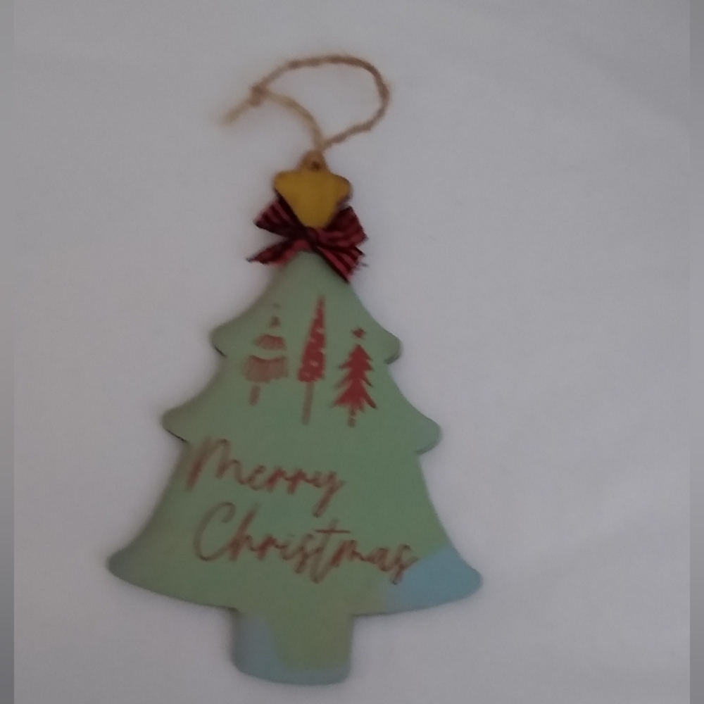 Christmas tree ornament Chalk Couture